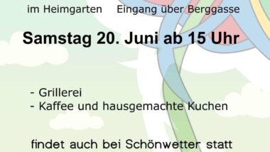 Regenfestl 2026 am 20. Juni